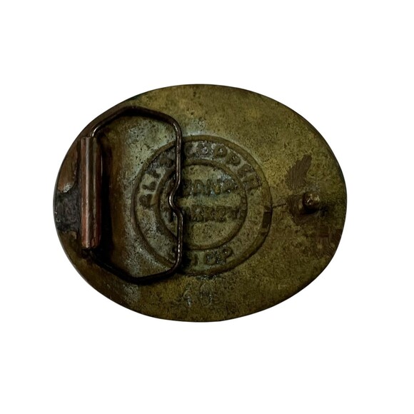 Vintage Crew Chief Military Airlift Command Belt Buckle  Rare Find  Adana Turkey - Picture 3 of 5